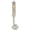 Clayre & Eef 6PR3657 Decoration Nutcracker 4x4x17 cm Beige