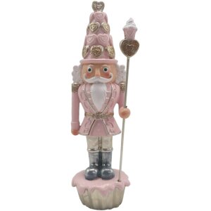 Clayre & Eef 6PR3664 Decoration Nutcracker 5x5x16 cm...