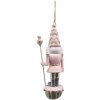 Clayre & Eef 6PR3668 Decoration Nutcracker 3x3x11 cm Pink