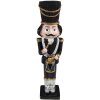 Clayre & Eef 6PR3673 Decoration Nutcracker 5x4x20 cm Black