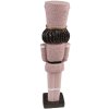 Clayre & Eef 6PR3674 Decoration Nutcracker 5x4x20 cm Pink