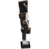 Clayre & Eef 6PR3675 Decoration Nutcracker 5x4x16 cm Black