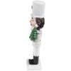 Clayre & Eef 6PR3677 Decoration Nutcracker 5x4x19 cm White