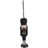 Clayre & Eef 6PR3681 Decoration Pendant Nutcracker 4x3x13 cm Black