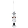 Clayre & Eef 6PR3685 Decoration Nutcracker 3x3x13 cm White