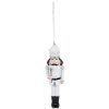 Clayre & Eef 6PR3692 Decoration Pendant Nutcracker 4x2x15 cm White