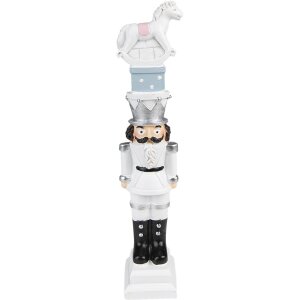 Clayre & Eef 6PR3700 Decoration Nutcracker 6x5x23 cm...