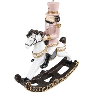 Clayre & Eef 6PR3712 Decoration Nutcracker on Rocking...