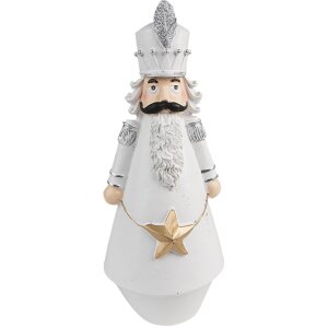 Clayre & Eef 6PR3720 Decoration Nutcracker 9x9x24 cm...