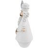 Clayre & Eef 6PR3720 Decoration Nutcracker 9x9x24 cm White