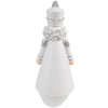 Clayre & Eef 6PR3720 Decoration Nutcracker 9x9x24 cm White