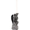 Clayre & Eef 6PR3733Z Candle Holder Angel 15x14x29 cm Grey