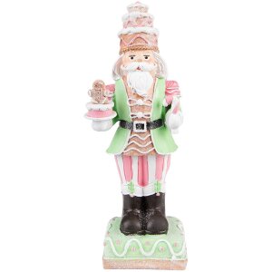 Clayre & Eef 6PR3736 Decoration Nutcracker 9x6x24 cm...