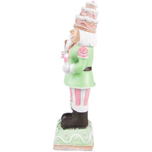 Clayre & Eef 6PR3736 Decoration Nutcracker 9x6x24 cm...