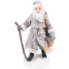 Clayre & Eef 6PR3740 Decoration Father Christmas 12x9x21 cm Grey - Brown