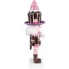 Clayre & Eef 6PR3746 Decoration Nutcracker 8x8x26 cm Purple