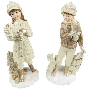 Clayre & Eef 6PR4794 Decoration Children (2 pieces)...