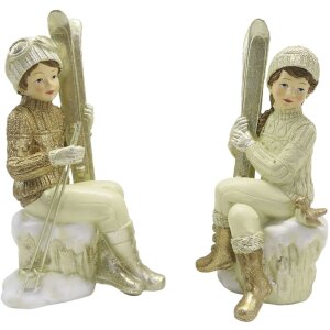 Clayre & Eef 6PR4798 Decoration Children (2 pieces)...