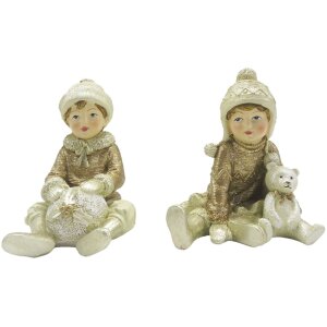 Clayre & Eef 6PR4801 Decoration Children (2 pieces)...