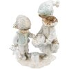 Clayre & Eef 6PR4804 Decoration Children 15x8x19 cm Silver Coloured