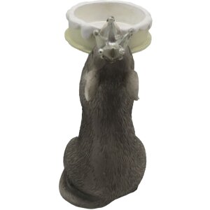 Clayre & Eef 6PR4816 Tealight Holder Mouse 10x6x12 cm...