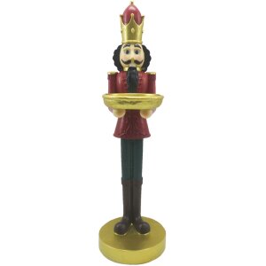 Clayre & Eef 6PR4825 Decoration Nutcracker 14x11x40...