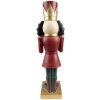 Clayre & Eef 6PR4829 Decoration Nutcracker 17x23x35 cm Red Christmas Decoration