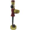 Clayre & Eef 6PR4832 Decoration Nutcracker 12x8x28 cm Red - Green