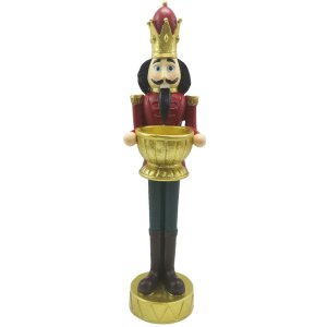 Clayre & Eef 6PR4835 Decoration Nutcracker 9x7x30 cm...