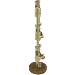 Clayre & Eef 6PR4854 Decoration Nutcracker 10x8x30 cm Beige