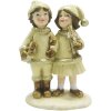 Clayre & Eef 6PR4872 Decoration Children 10x6x15 cm Beige Christmas Decoration