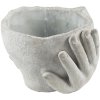 Clayre & Eef 6TE0412S Flowerpot 17x17x11 cm Beige - Grey