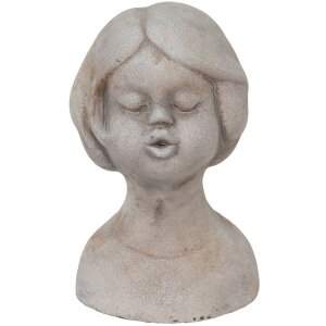 Clayre & Eef 6TE0422S Bust Girl 11x10x18 cm Beige