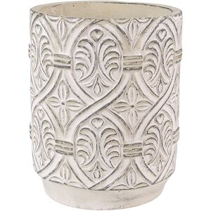 Clayre & Eef 6TE0450 Flowerpot Ø 14x18 cm Grey