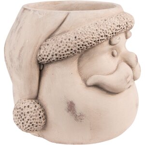 Clayre & Eef 6TE0456 Flowerpot 22x20x17 cm Beige...