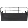 Clayre & Eef 6Y4745 Wall Shelf 38x14x20 cm Black