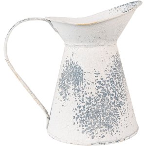 Clayre & Eef 6Y4747 Decorative Jug 17x11x17 cm Beige