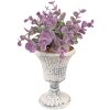 Clayre & Eef 6Y4749 Decoration Flowerpot Ø 9x11 cm Beige