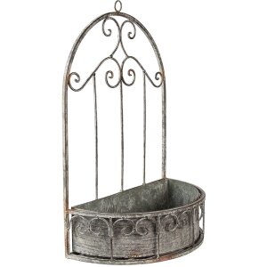 Clayre & Eef 6Y4837 Plant Holder 36x18x52 cm Grey