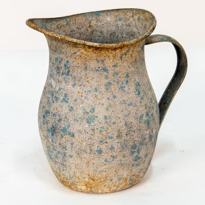 Clayre & Eef 6Y5000 Decorative Jug 20x14x19 cm Blue