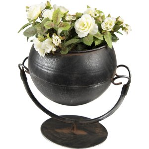 Clayre & Eef 6Y5024 Plant Holder 19x15x19 cm Black