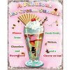 Clayre & Eef 6Y5104 Text Sign 20x1x25 cm Pink Ice Cream