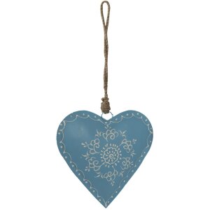 Clayre & Eef 6Y5269 Decoration Pendant Heart 16x5x16...