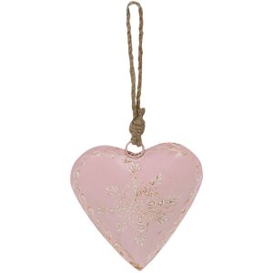 Clayre & Eef 6Y5272 Decoration Pendant Heart 12x2x12...