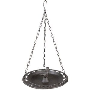 Clayre & Eef 6Y5288 Bird Feeder Ø 23x8-36 cm...