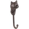 Clayre & Eef 6Y5315 Wall Hook 5x4x15 cm Brown Cat