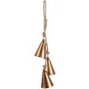 Clayre & Eef 6Y5381 Decoration Pendant Bells 10x5x36 cm Copper Coloured