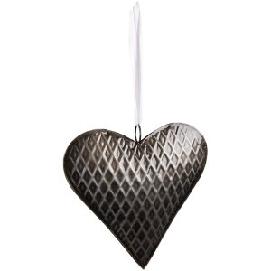 Clayre & Eef 6Y5388 Decoration Pendant Heart 15x3x15...