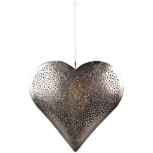 Clayre & Eef 6Y5390L Decoration Pendant Heart 20x4x20...