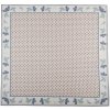 Clayre & Eef BBF15 Tablecloth 150x150 cm Beige - Blue